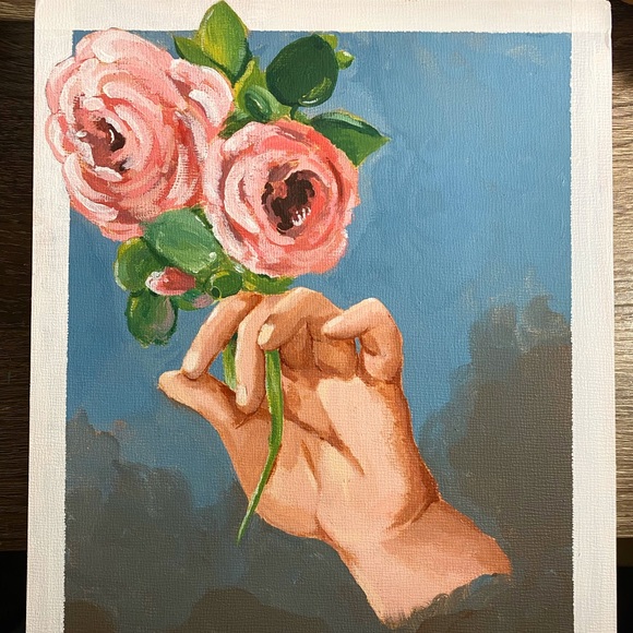 Hand study 🌹 - Picture 1 of 1